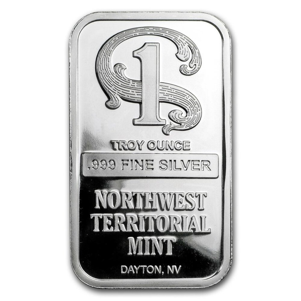1 Troy oz. Silver Bar Bullion: N.W. Territorial Mint. Sealed. Uncirculated. New - Picture 2 of 9